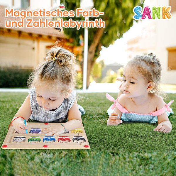 Gluschwein - Magnetisches Farb- und Zahlenlabyrinth