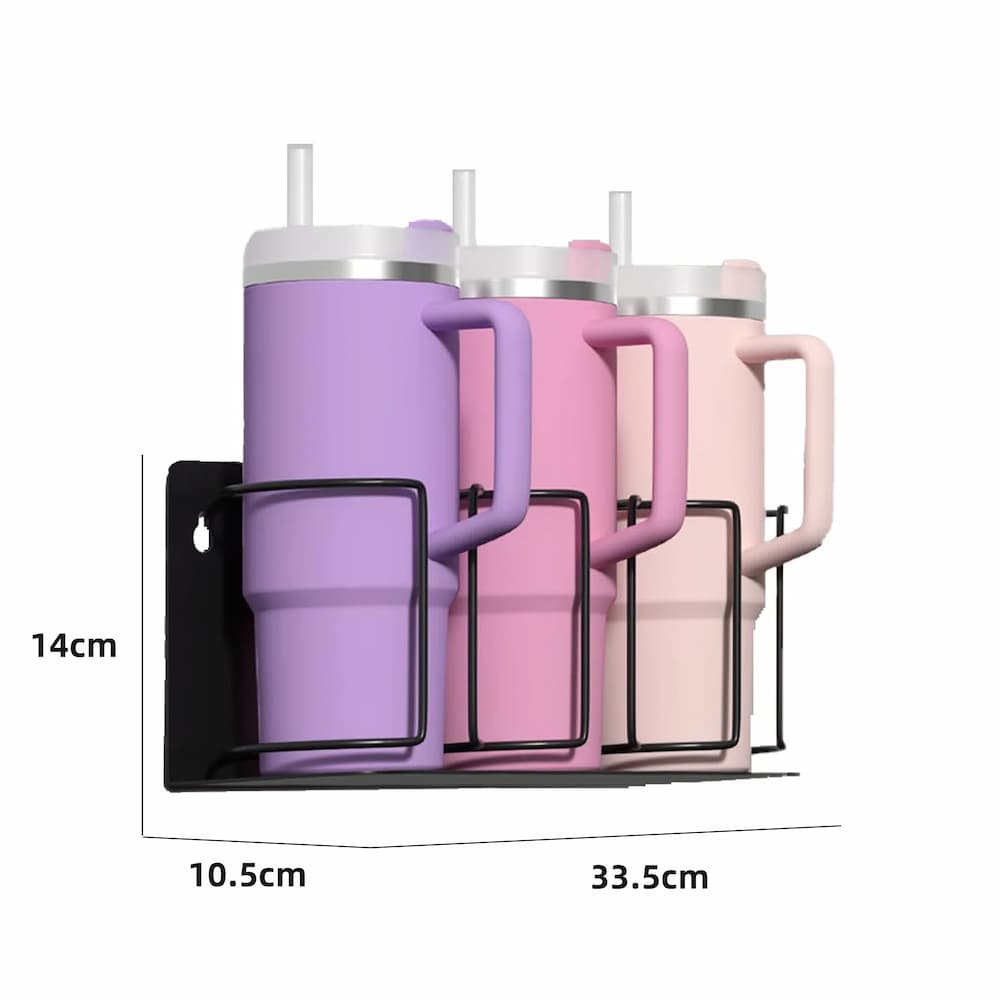 FlaskRack - Magnetischer Tassenhalter — Ihre Lieblingsbecher stets bequem erreichbar