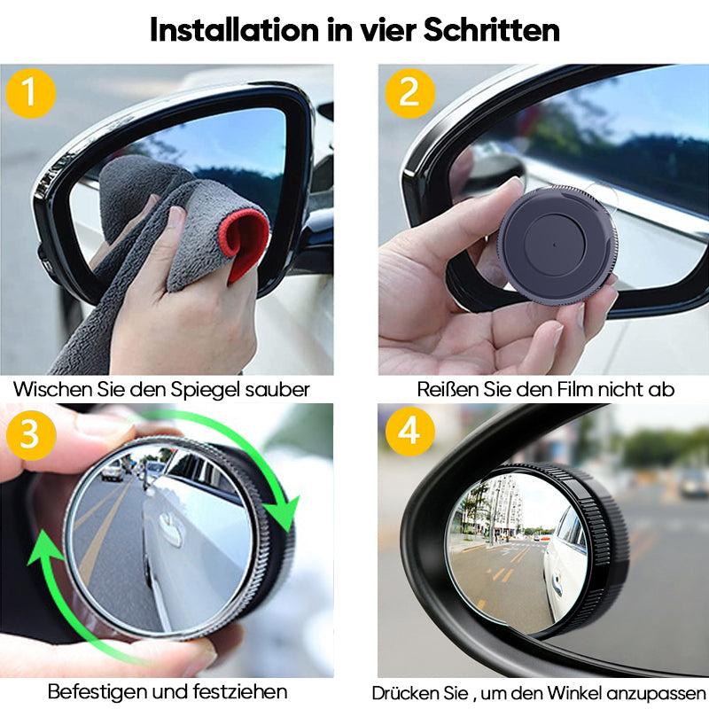 Gluschwein - Toter-Winkel-Spiegel im Auto