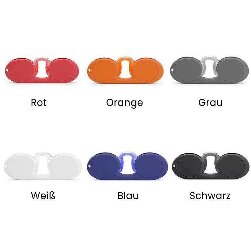 Gluschwein - Tragbare Mini-Clip-lesebrille