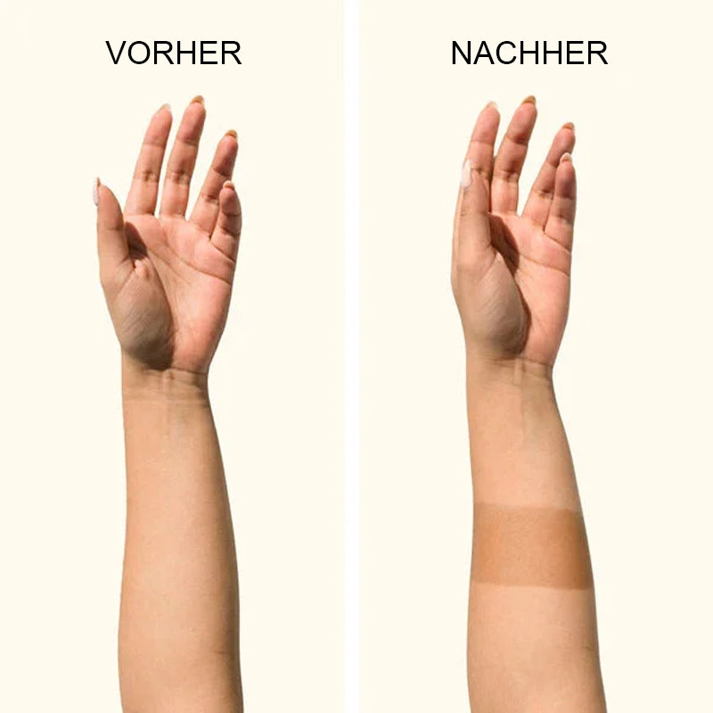 Gluschwein - Farbkorrigierendes, feuchtigkeitsspendendes Bräunungsmousse