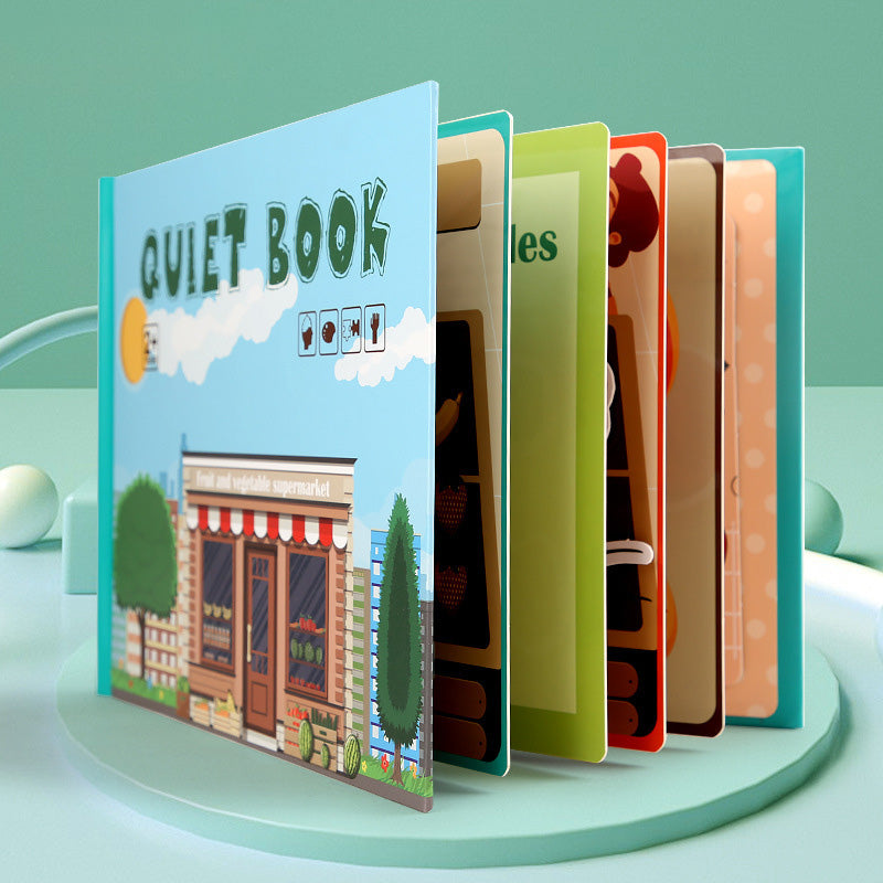 Gluschwein - Beschäftigtes Buch für Kinder zur Entwicklung von Lernfähigkeiten Gemüse