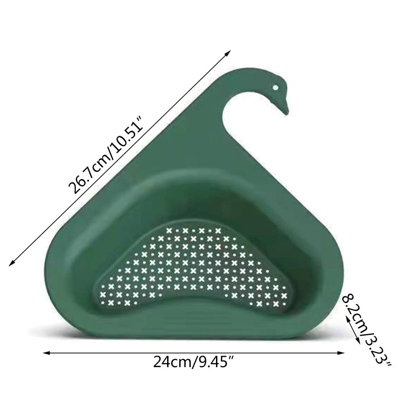 Gluschwein - Dreieckiger Eck-Küchen Abflusskorb