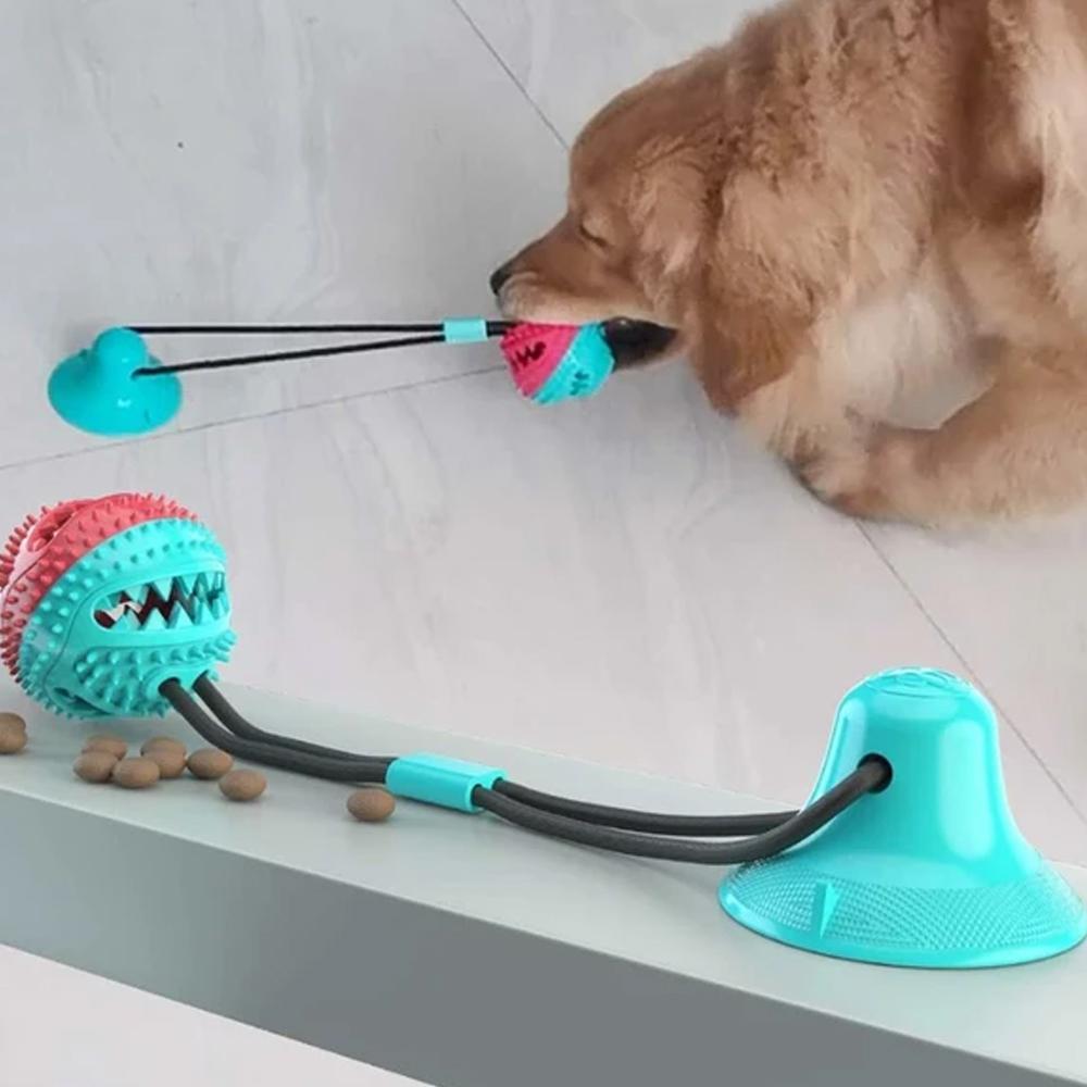 Gluschwein - Dog Bite Toy Interaktives Leckerspielzeug mit Saugnapf