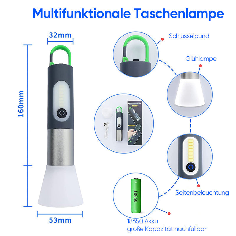 Gluschwein - Wiederaufladbare LED-Taschenlampen
