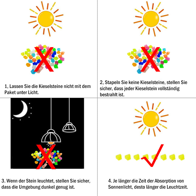 Gluschwein - Mini Leuchtende Edelsteine
