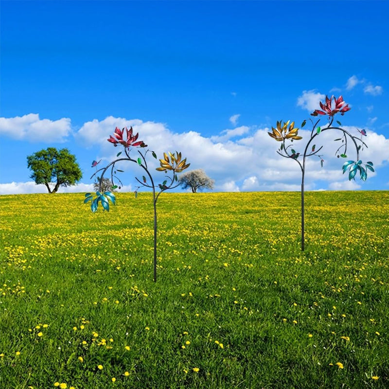 Gluschwein - Wunderschöner Sommer-Windspiel mit bunten Blumen
