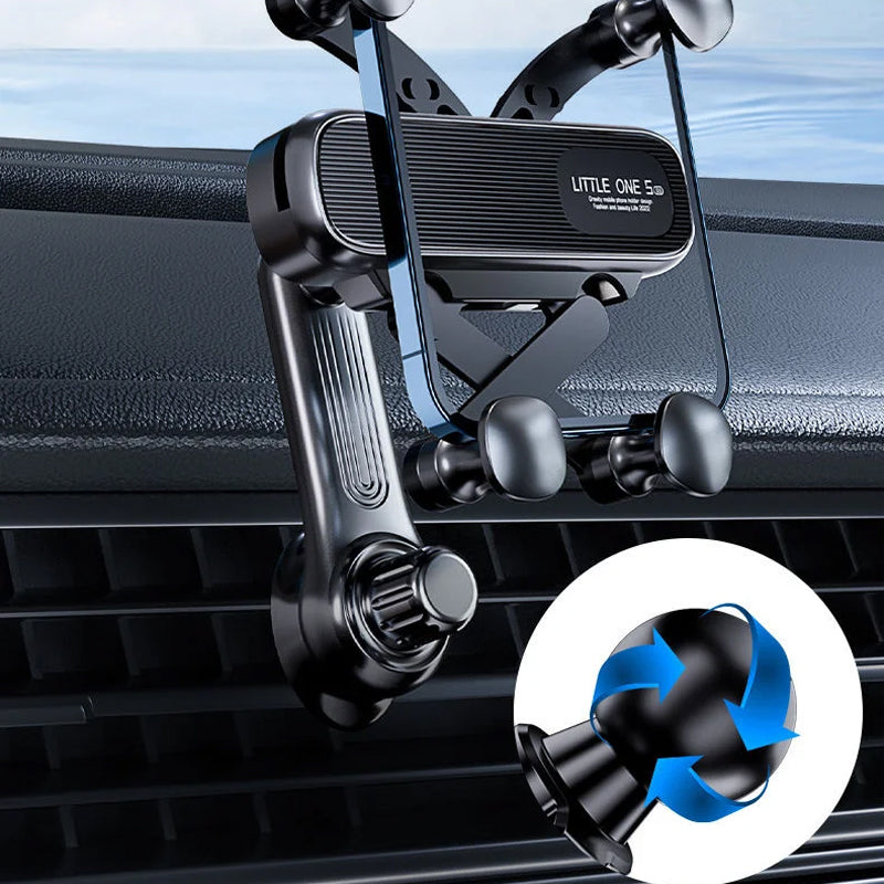 Support de téléphone de voiture rotatif