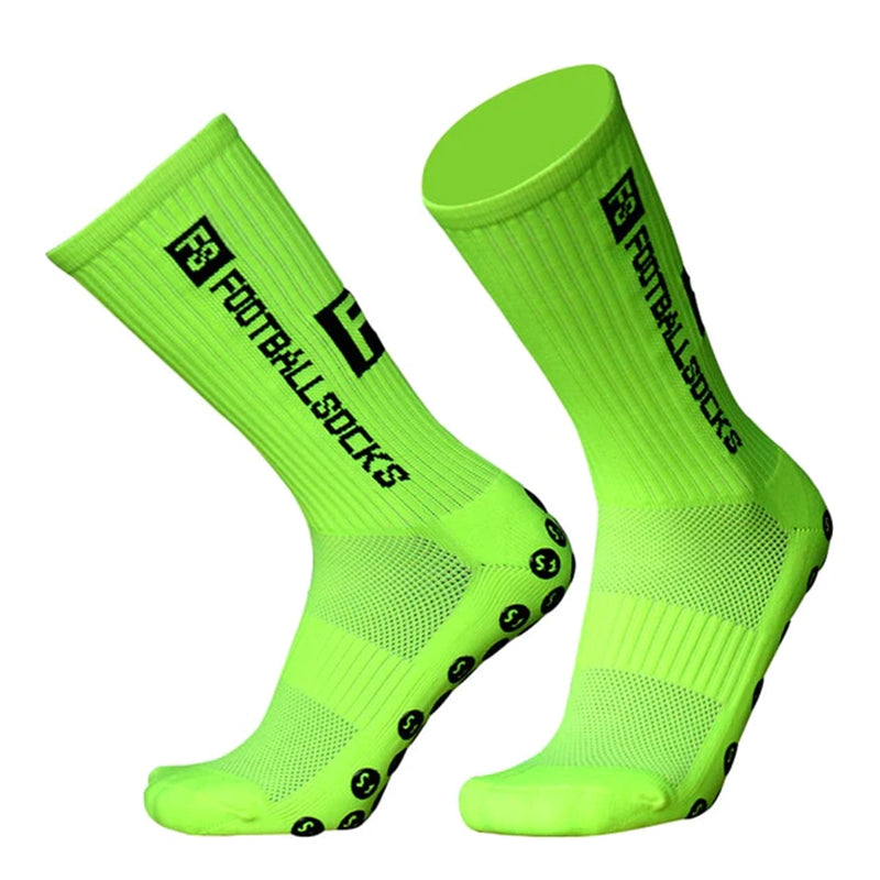 Gluschwein - Fußball Socken Hellgrün