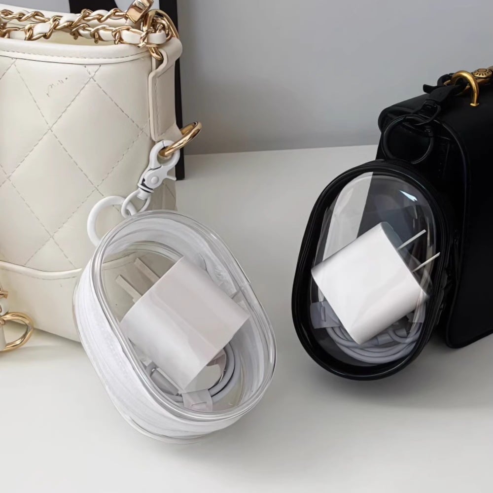 1+1 GRATUIT | Sac de rangement pour accessoires de charge – compact et pratique pour les voyages