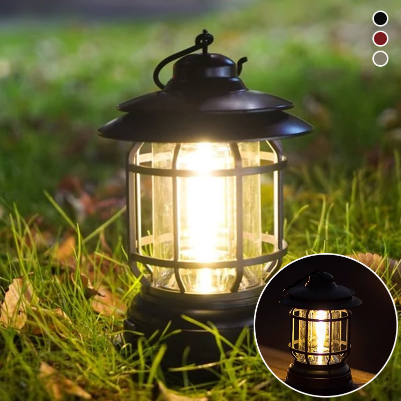 Gluschwein - Tragbare Retro Camping Lampe