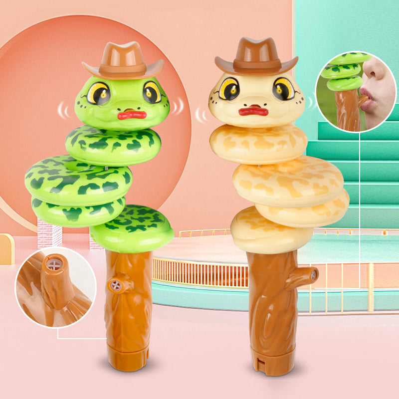Gluschwein - Twisted Balance Swinging Snake Whistle Toy
