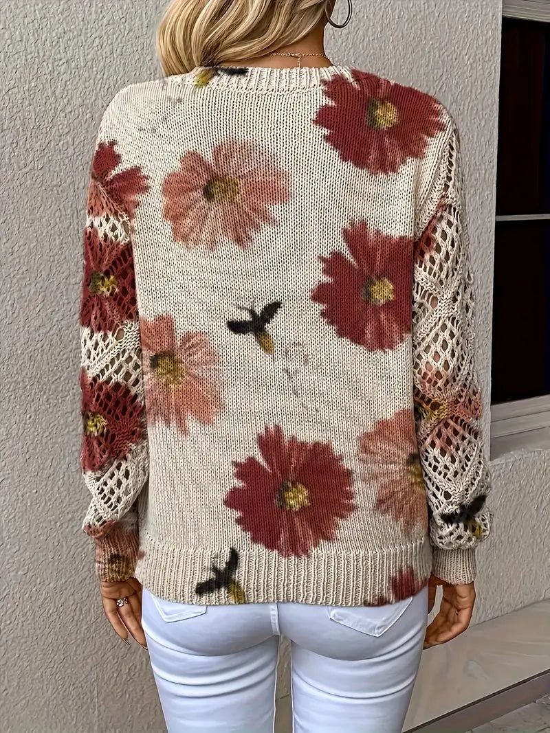 Tatyana - Stilvolle Strickjacke Mit V-Ausschnitt