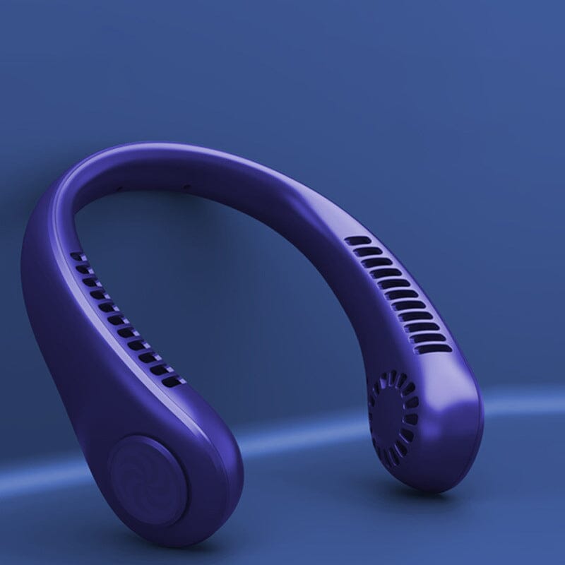 Gluschwein - Neuer tragbarer Halsventilator lila