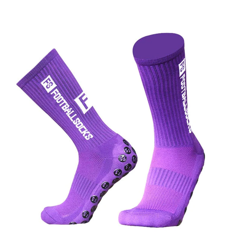 Gluschwein - Fußball Socken Lila