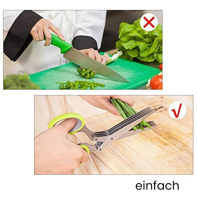 Gluschwein - Mehrlagige Frühlingszwiebelschere