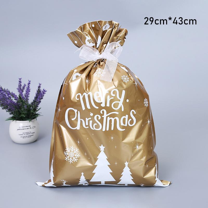(🎄 Vente anticipée de Noël 🎄) Sacs cadeaux de Noël à cordon, réutilisables