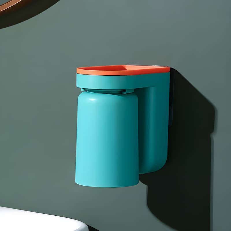 BrushCup - Porte-brosse à dents mural – rangement ordonné et sans stress