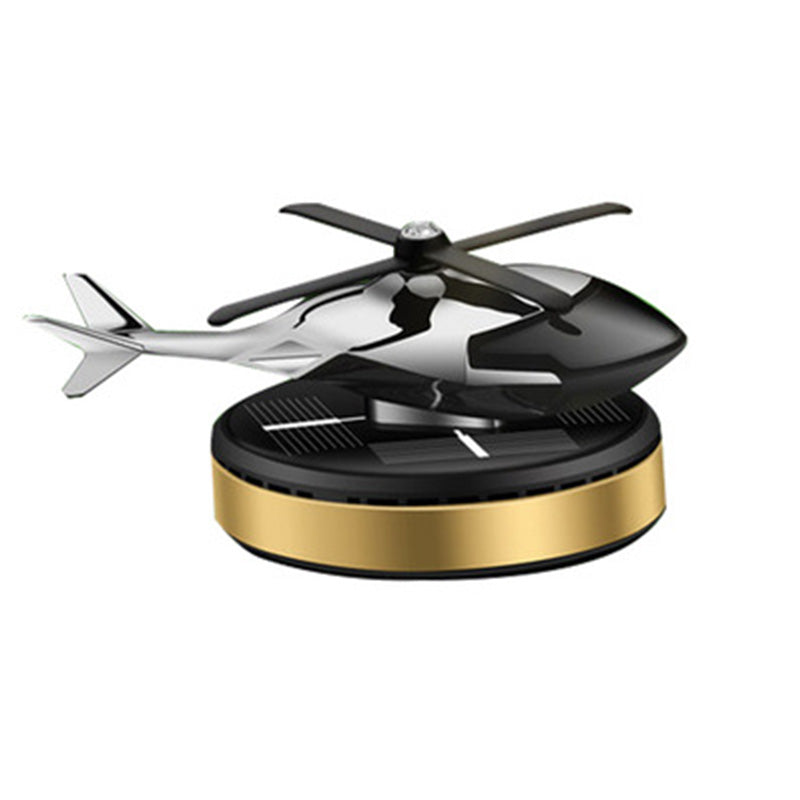 Gluschwein - Auto-Aromatherapie-Solarhubschrauber-Dekoration Gold