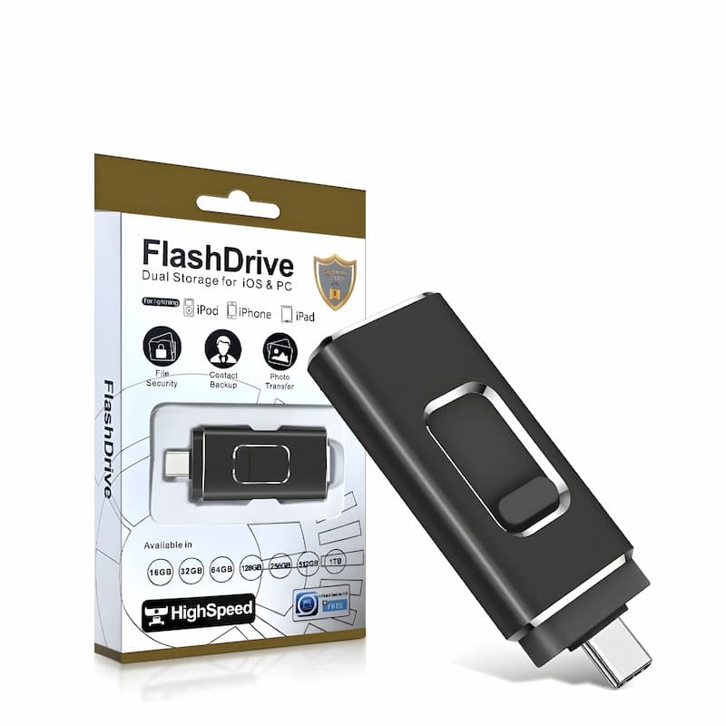 DunuraFlash - Ne manquez plus jamais d'espace de stockage ! Compatible avec tous les appareils !