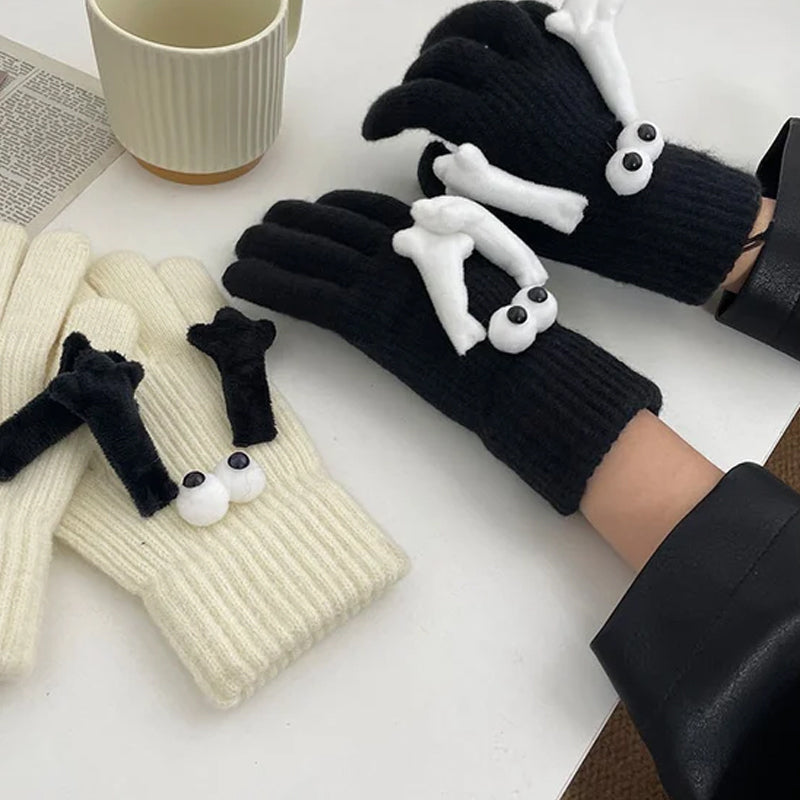 Gluschwein - Winterwarme Magnethandschuhe
