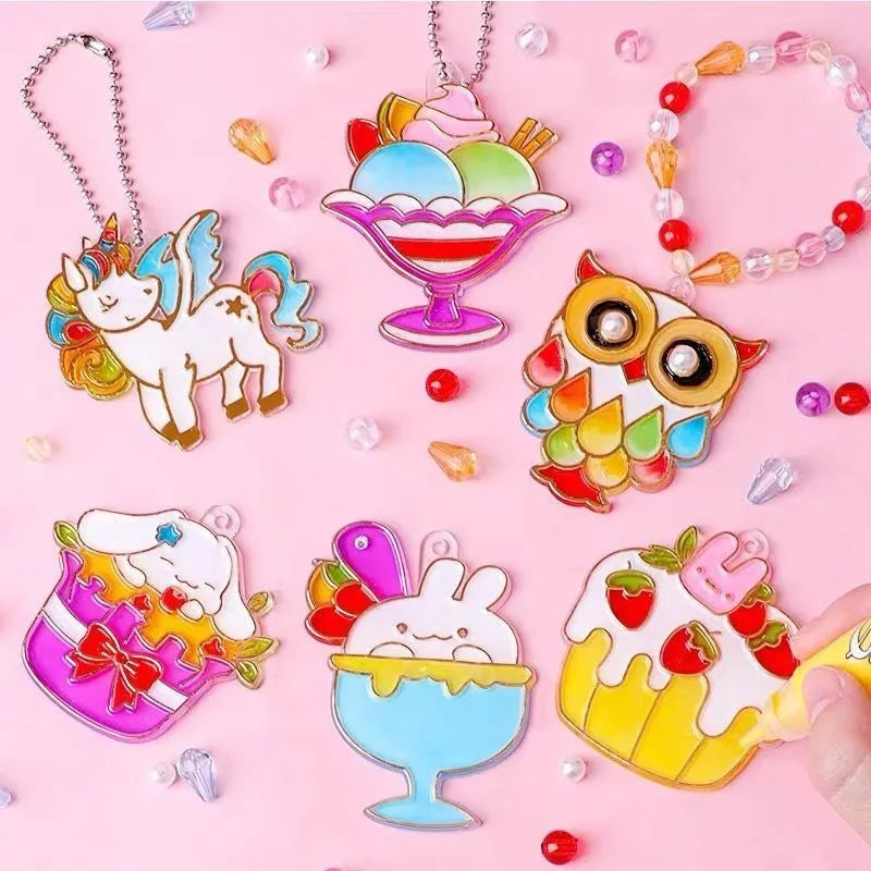 Gluschwein - DIY Kristallfarben-Kunst- und Bastelset