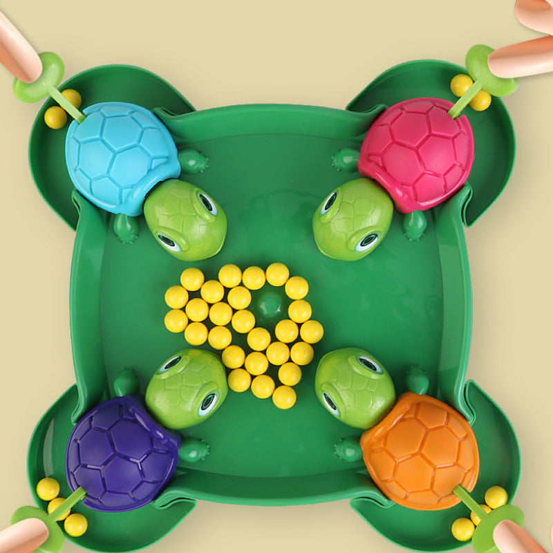 Gluschwein - Gierige Schildkröte isst Bohnen- Spielzeug
