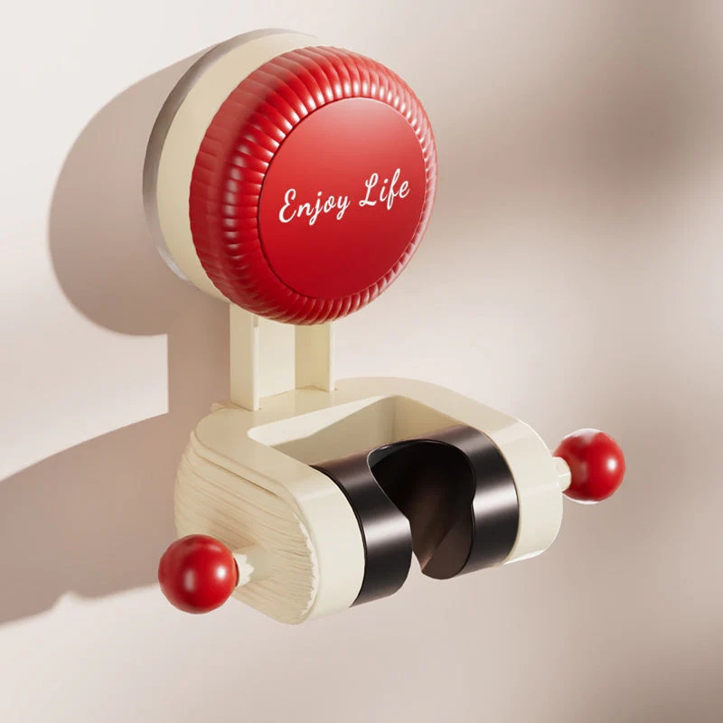 Support de douche réglable avec ventouse