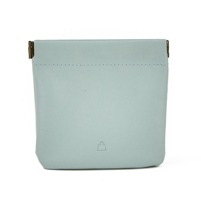 Gluschwein - Kosmetiktasche aus PU-Leder hellgrün