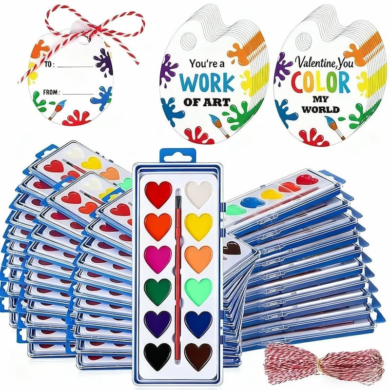 Gluschwein - Heart Paint - Mini-Aquarellfarben-Set