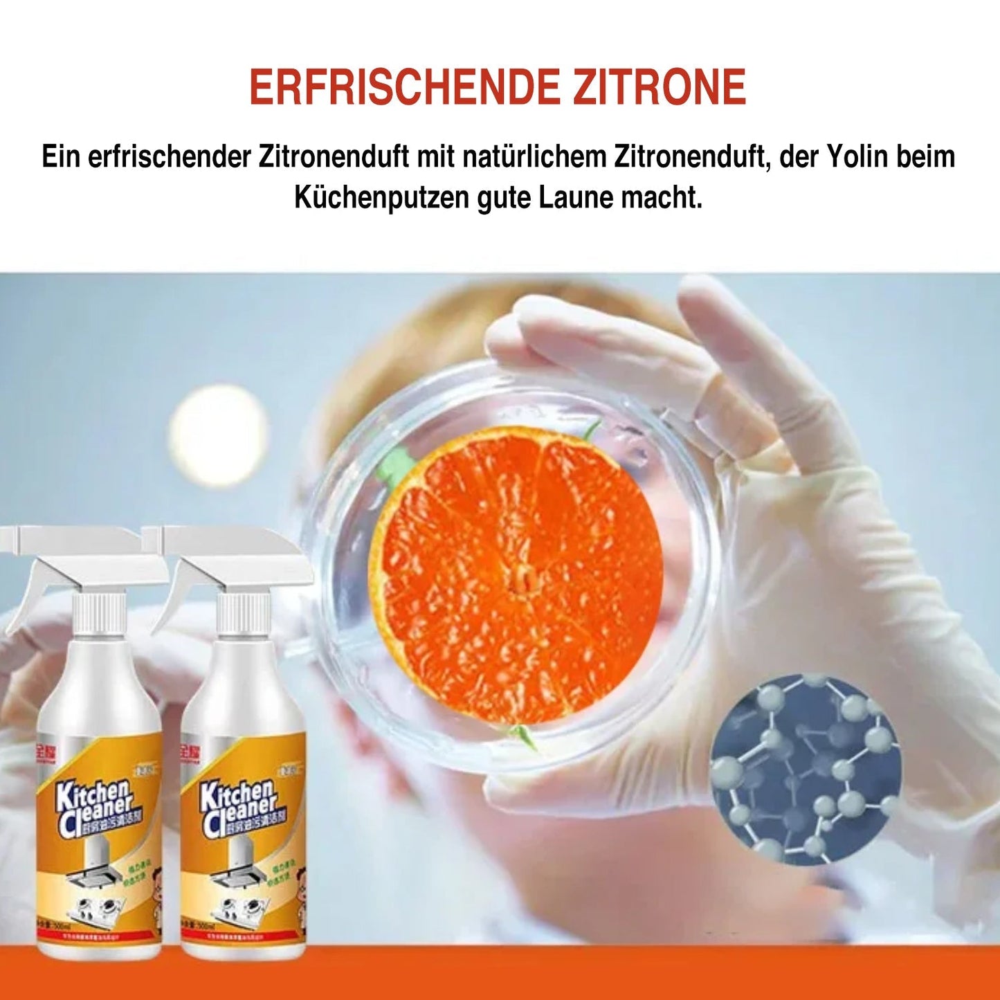 Gluschwein - Schaumreiniger für die Küche