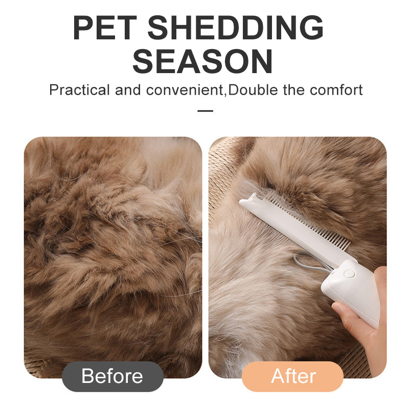 Brosse tout-en-un pour animaux de compagnie
