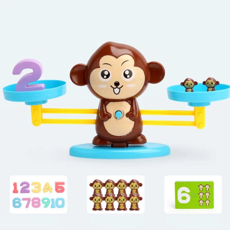 Gluschwein - NumberScale - Frosch-Balance-Spielzeugset