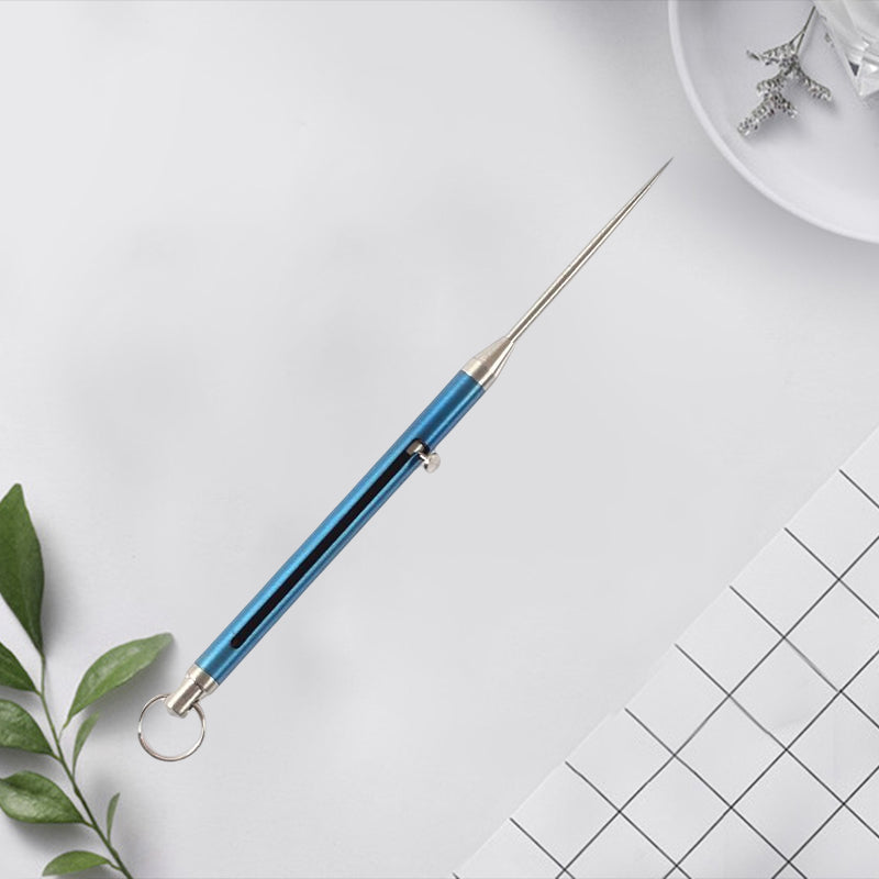Gluschwein - Einziehbare Titan Zahnstocher blau