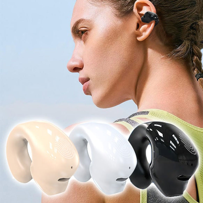 Écouteurs de sport sans fil étanches simples avec microphone