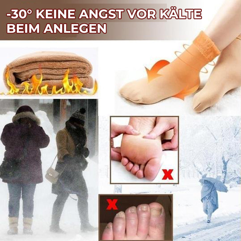 Gluschwein - Frauen warme super weiche Plüschsocke