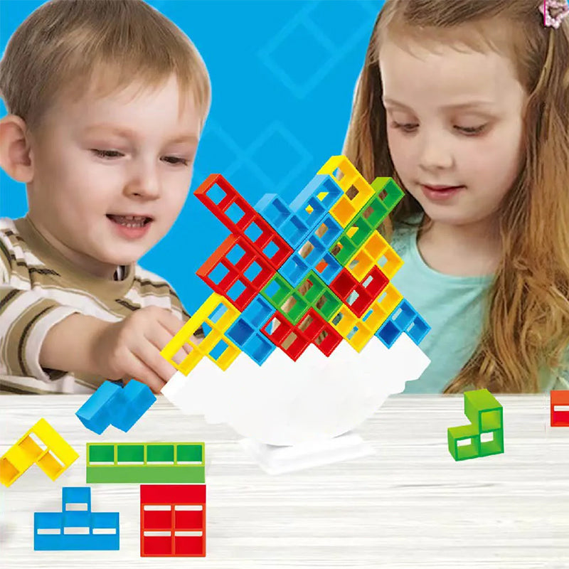 Gluschwein - 🔥👨👩👧👦Schaukelstapel hoch Kinder-Balance-Spielzeug