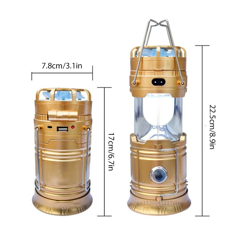 Gluschwein - 6 in 1 multifunktionales Campinglicht