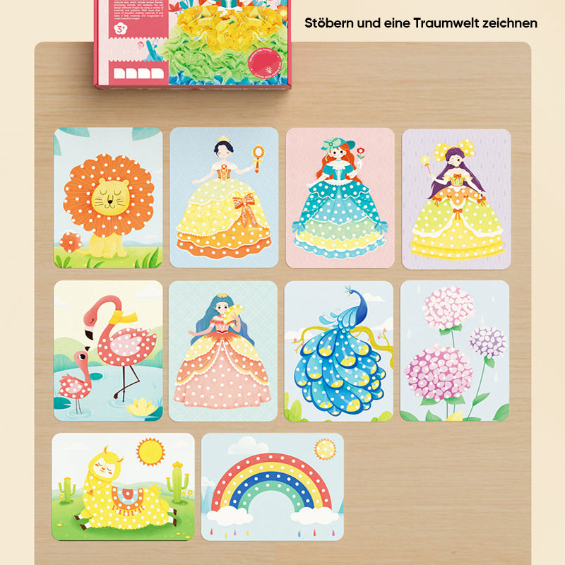 Gluschwein - Handmalerei für Kinder Verträumte Welt