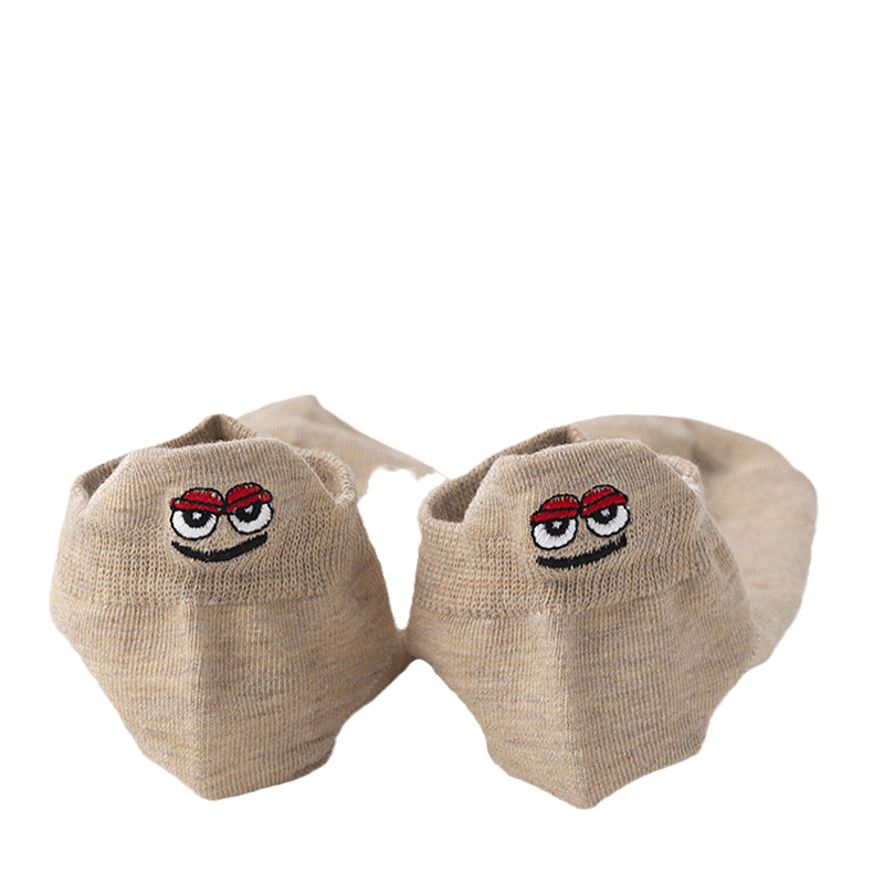 Gluschwein - Crew-Socken mit Sesamstraße-Stickerei (10 Paar)