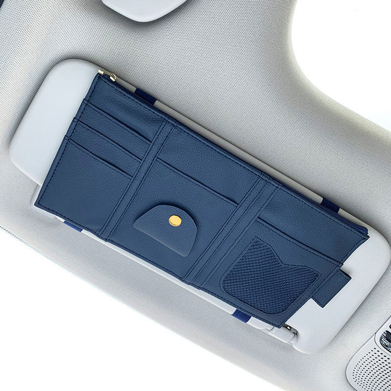 Bolsa para guardar tarjetas para el coche.