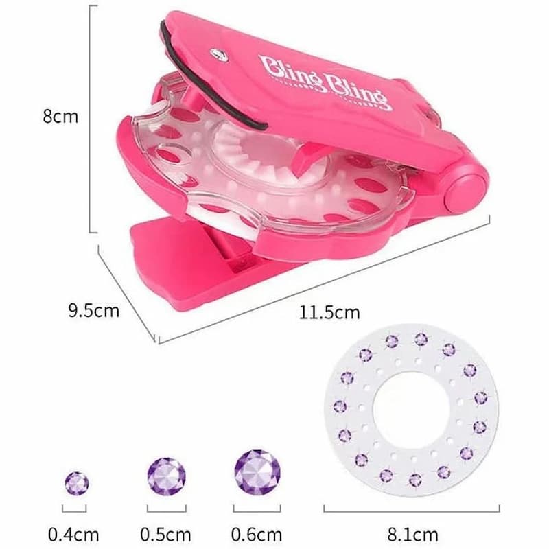 Gluschwein - SparkleTouch - Sofortiger Haar- und Accessoire-Schmuckdekorateur