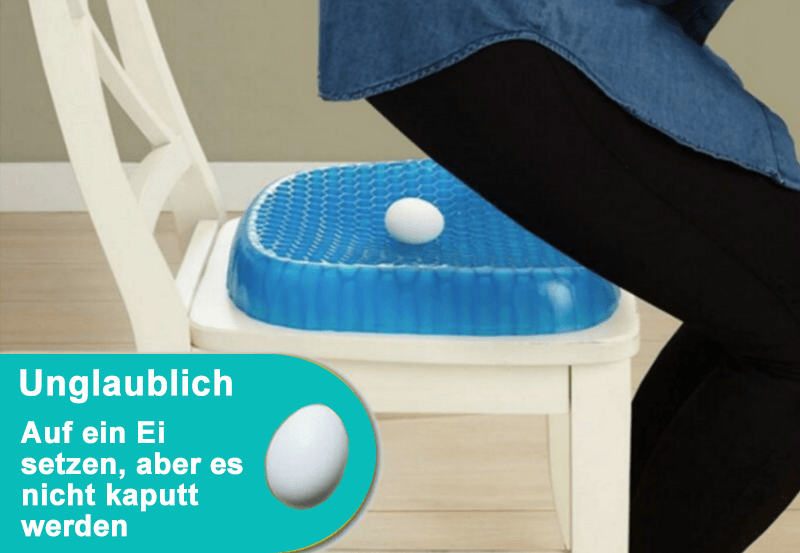 Gluschwein - Super Weich Silikon Rücken und Hintern Komfortkissen