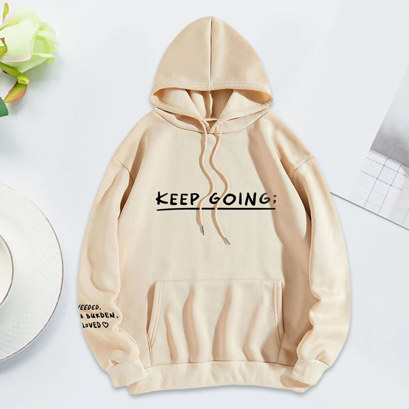 Gluschwein - Sweatshirt '100 Gründe, am Leben zu bleiben'.