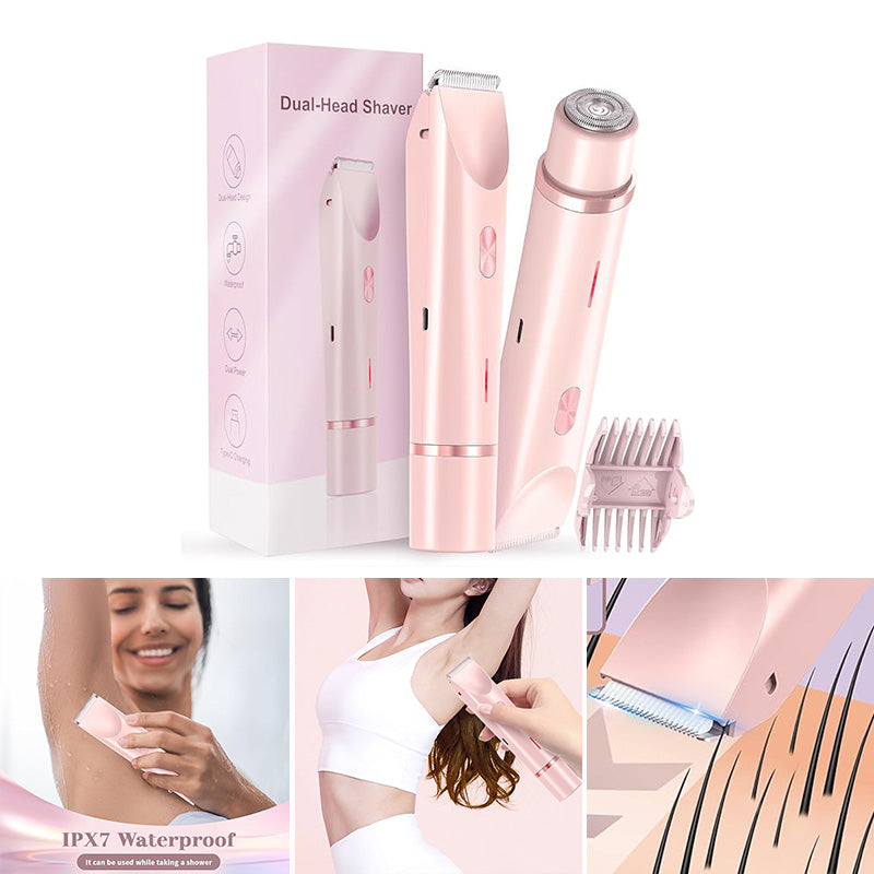 PerfektTrim - Doppelkopf-Haarschneider für Frauen | 50% RABATT