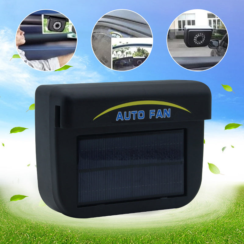 Gluschwein - Solarbetriebener Autoventilator