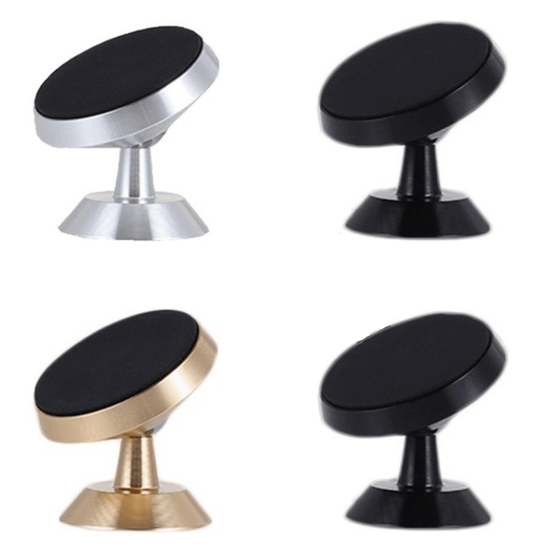 Gluschwein - 360-Grad-magnetischer Telefonhalter 2 schwarz + 1 silber + 1 gold