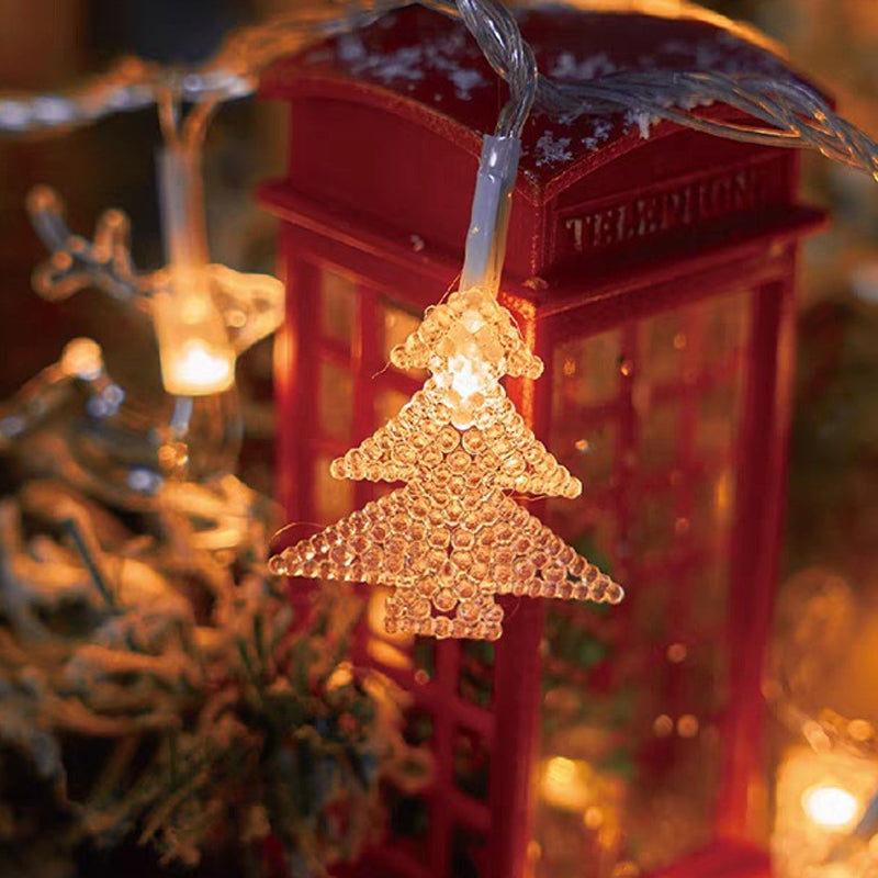 Gluschwein - Weihnachtsschneeflocken-Lichterkette