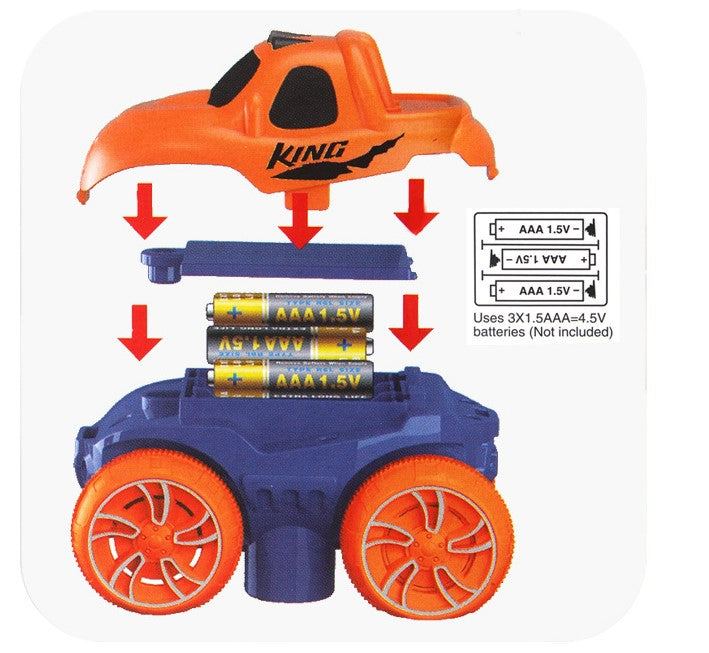 Gluschwein - Variabler umgekehrter Hochgeschwindigkeits-Elektrogleiswagen mit Licht