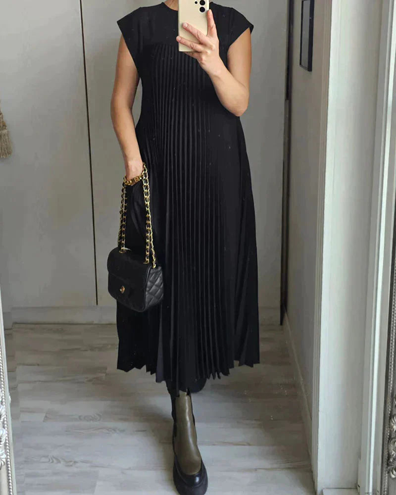 Gluschwein - Frances - Elegantes Plisseekleid
